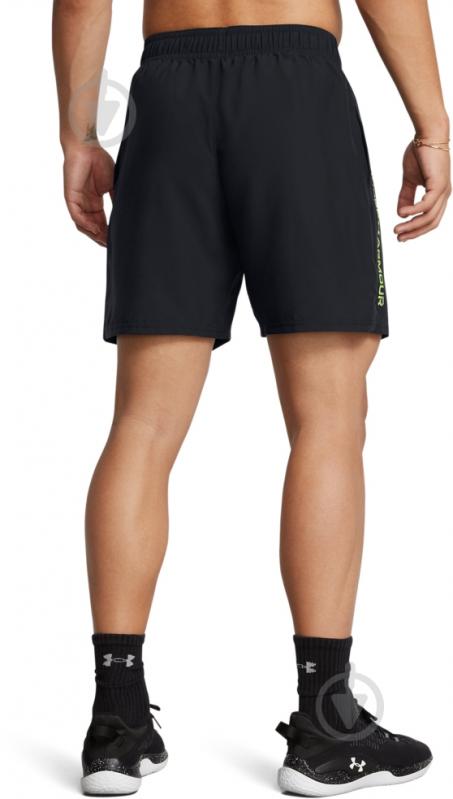 Шорты Under Armour UA WOVEN WDMK SHORTS 1383356-004 р. S черный - фото 2