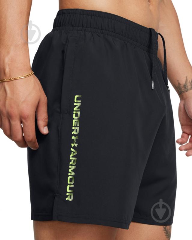 Шорты Under Armour UA WOVEN WDMK SHORTS 1383356-004 р. S черный - фото 3