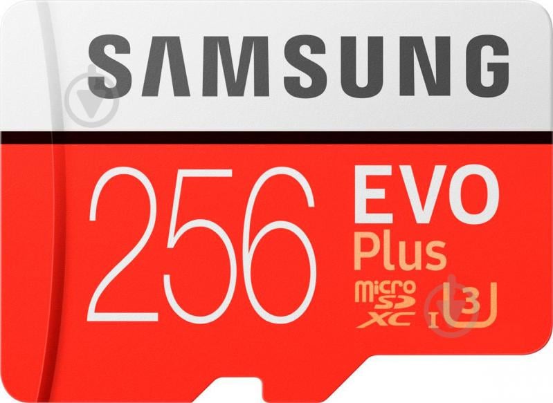 Карта памяти Samsung microSD/microSDHC/microSDXC 256 ГБ Class 10 (MB-MC256GA/RU) - фото 1