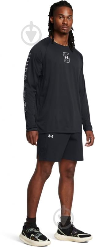 Шорты Under Armour UA BASELINE WOVEN SHORT 1383391-002 р. 2XL черный - фото 4