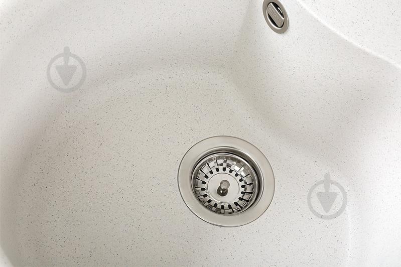 Мойка Ego Round bianco 52 - фото 4