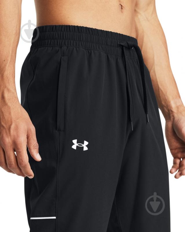 Штани Under Armour UA BASELINE WOVEN PANT 1383401-001 р. L чорний - фото 3