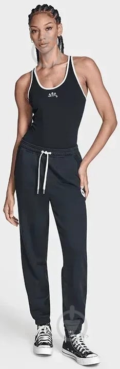 Брюки Converse Chuck Patch Jogger CVW6B118-BLK р. M черный - фото 3 Брюки Converse Chuck Patch Jogger CVW6B118-BLK р. M черный - фото 3