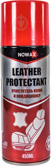 Очисник шкіри Nowax Leather Protectant NX45016 450 мл аерозоль - фото 1