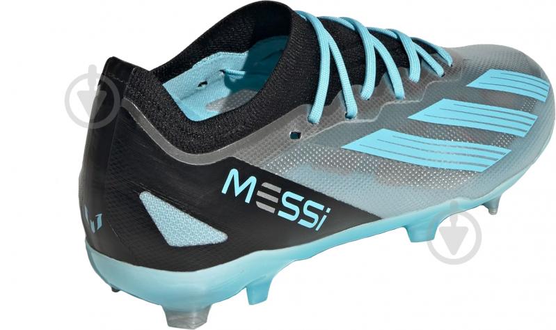 Бутси Adidas X Crazyfast Messi 1 Firm Ground IE4080 р.30 срібний - фото 3