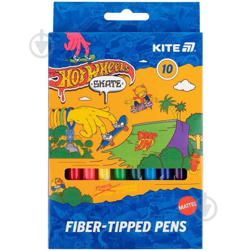 Набор фломастеров 10 шт. HW25-455 KITE - фото 1