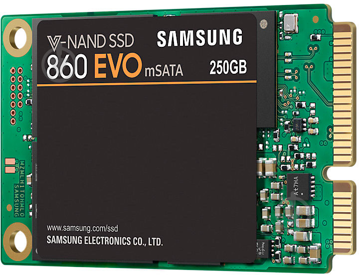 SSD-накопитель Samsung 850 Evo 250GB Mini-SATA mSATA TLC (MZ-M6E250BW) - фото 3