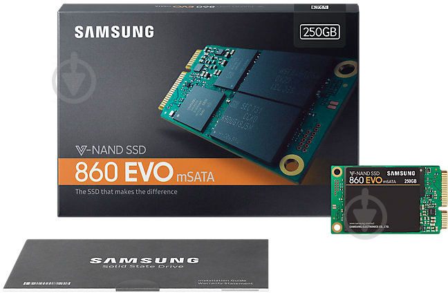 SSD-накопитель Samsung 850 Evo 250GB Mini-SATA mSATA TLC (MZ-M6E250BW) - фото 7