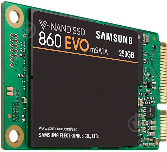 SSD-накопитель Samsung 850 Evo 250GB Mini-SATA mSATA TLC (MZ-M6E250BW) - фото 2