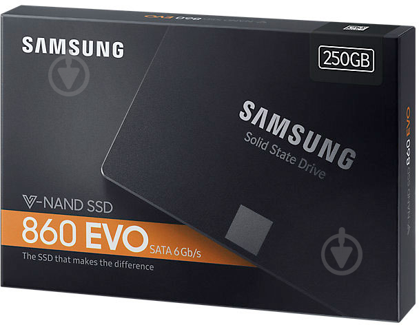 SSD-накопитель Samsung 860 Evo 250GB 2,5" SATA III MLC (MZ-76E250BW) - фото 8