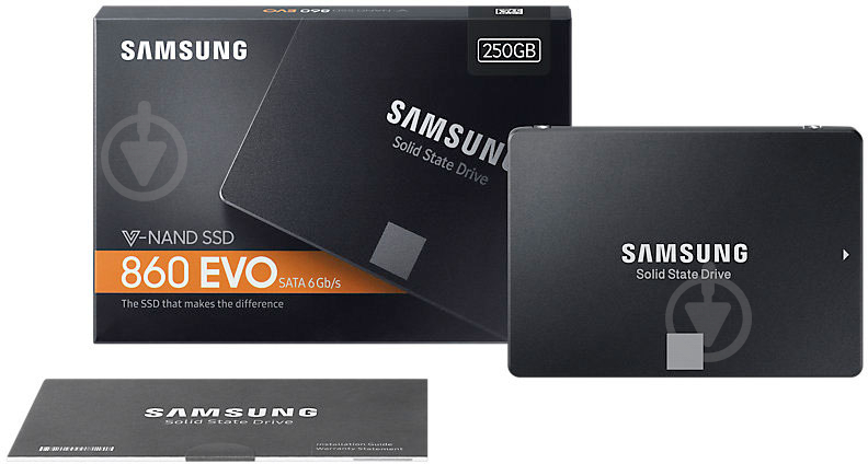 SSD-накопитель Samsung 860 Evo 250GB 2,5" SATA III MLC (MZ-76E250BW) - фото 6