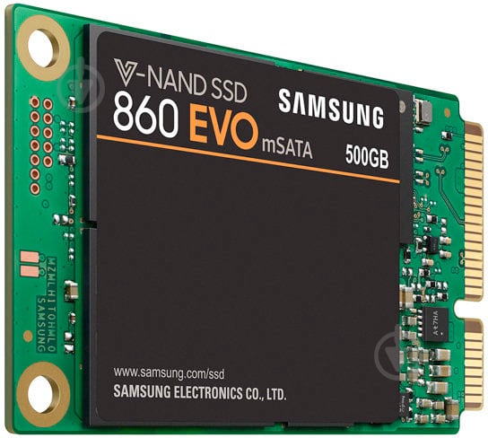 SSD-накопитель Samsung 850 Evo 500GB Mini-SATA SATA III TLC (MZ-M6E500BW) - фото 2