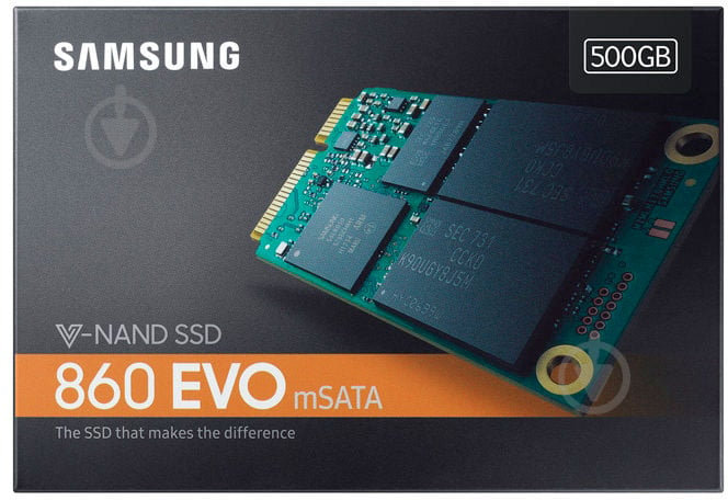 SSD-накопитель Samsung 850 Evo 500GB Mini-SATA SATA III TLC (MZ-M6E500BW) - фото 5