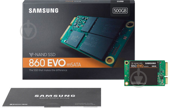 SSD-накопитель Samsung 850 Evo 500GB Mini-SATA SATA III TLC (MZ-M6E500BW) - фото 4