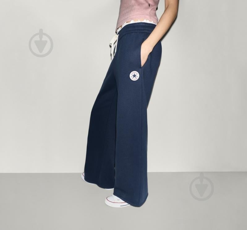 Брюки Converse Rolled Pant CVW6B543-NVY р. S синий - фото 6 Брюки Converse Rolled Pant CVW6B543-NVY р. S синий - фото 6
