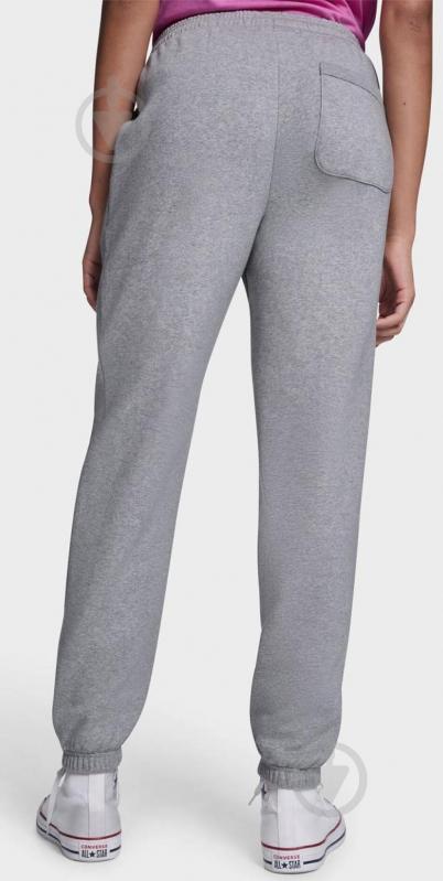 Брюки Converse Chuck Patch Jogger CVW6B118-M6X р. S серый - фото 4 Брюки Converse Chuck Patch Jogger CVW6B118-M6X р. S серый - фото 4