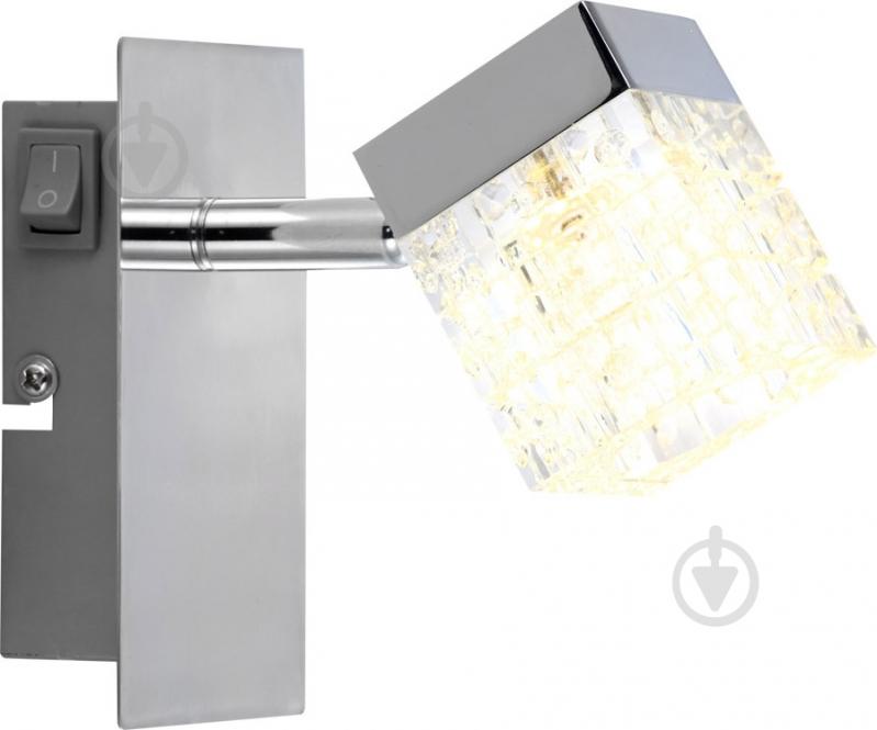 Спот Globo ANKARA LED 1x5 Вт хром 56193-1 - фото 1