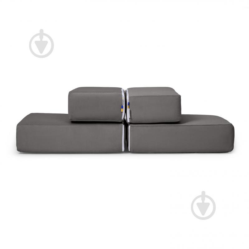 Сходинки м'які PETBED 66х42 см h-36 см велюр темно-сірий - фото 7 Сходинки м'які PETBED 66х42 см h-36 см велюр темно-сірий - фото 7