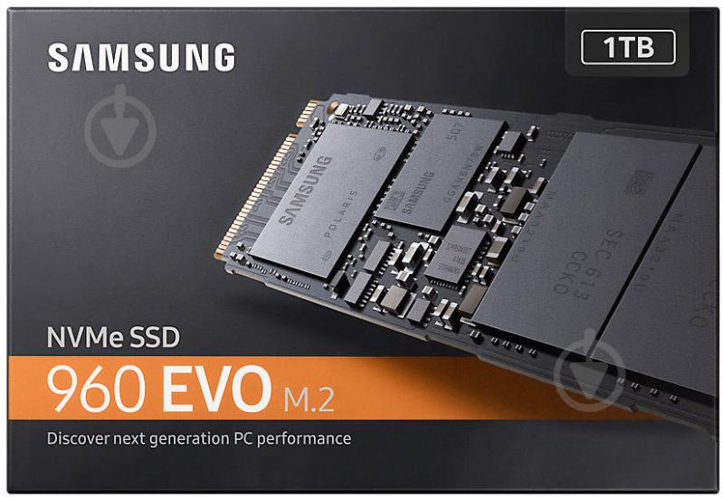 SSD-накопитель Samsung 960 Evo 1000GB M.2 PCI Express 3.0 x4 TLC (MZ-V6E1T0BW) - фото 10