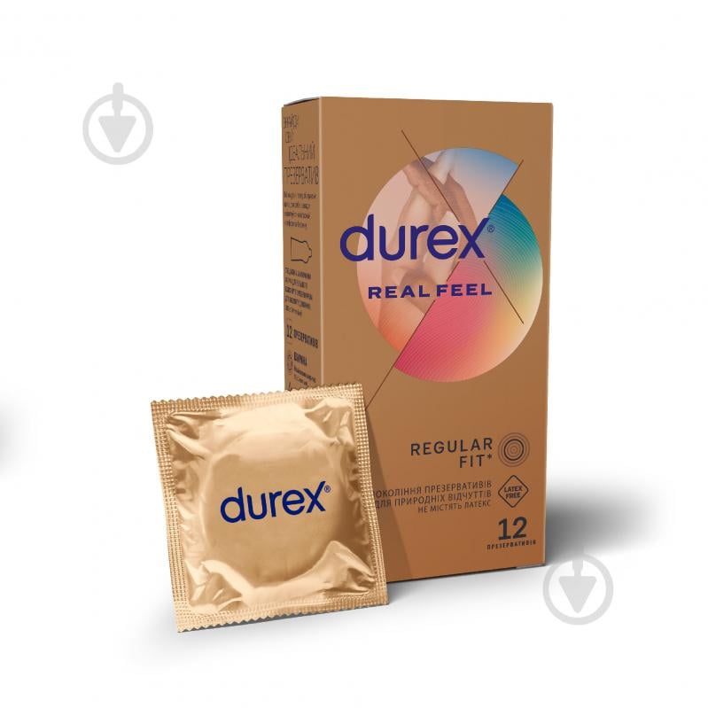 Презервативи Durex Real Feel 12 шт. - фото 1