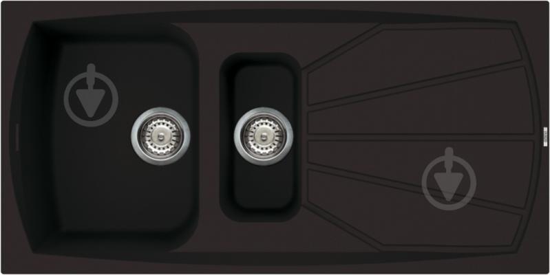 Мойка Living 475 full black  40 - фото 1