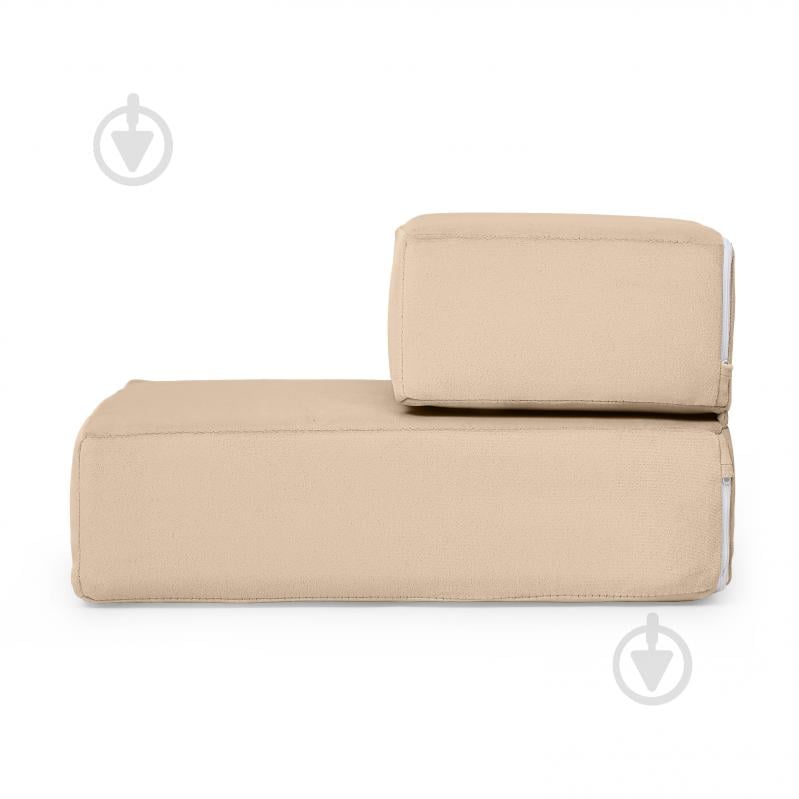 Ступени мягкие PETBED 44х42 см h-24 см велюр бежевый - фото 4 Ступени мягкие PETBED 44х42 см h-24 см велюр бежевый - фото 4