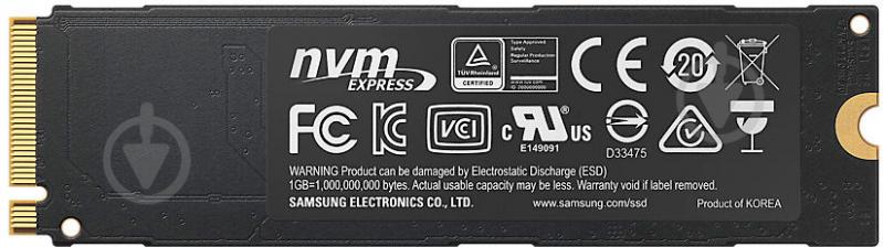 SSD-накопитель Samsung 960 Evo 1000GB M.2 PCI Express 3.0 x4 MLC (MZ-V6P1T0BW) - фото 4