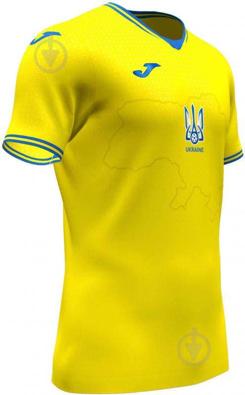 Футболка Joma FED. FUTBOL UKRAINE AT102404A907 р.XS жовтий - фото 2