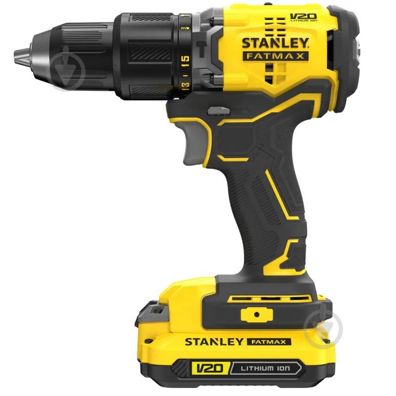 Шуруповерт ударный аккумуляторный Stanley FatMax SBD715C2K - фото 1