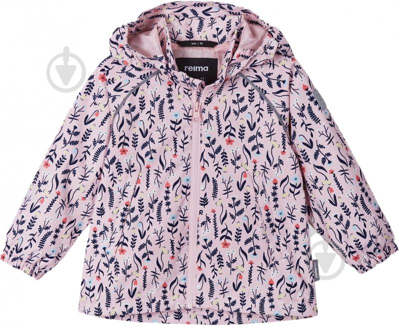 Куртка для девочек Reima Reimatec Hete р.80 светло-розовый 511307A-4011 - фото 1 Куртка для девочек Reima Reimatec Hete р.80 светло-розовый 511307A-4011 - фото 1