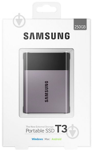 SSD-накопичувач Samsung T3 250GB Portable TLC (MU-PT250B/WW) - фото 8