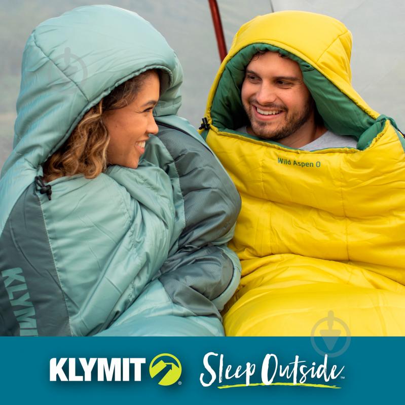 Спальный мешок Klymit "Wild Aspen 0 Sleeping Bag" (Large) (-3°С -18°С) - фото 5