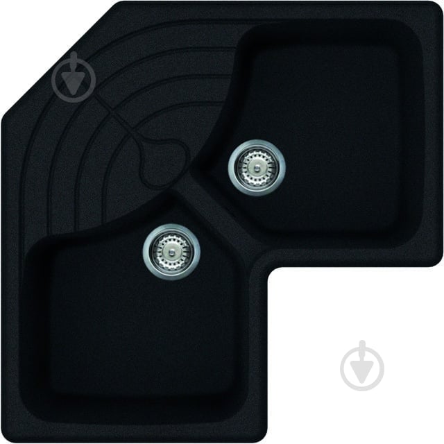 Мойка Master Corner antracite 59 - фото 1