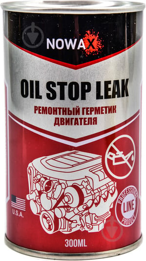 Герметик двигуна Nowax Oil Stop Leak NX30210 300 мл - фото 1