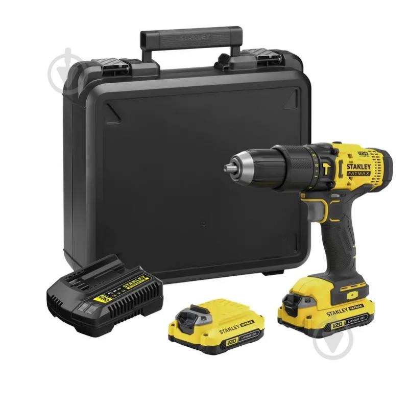 Шуруповерт ударный аккумуляторный Stanley FatMax SCD711C2K - фото 3