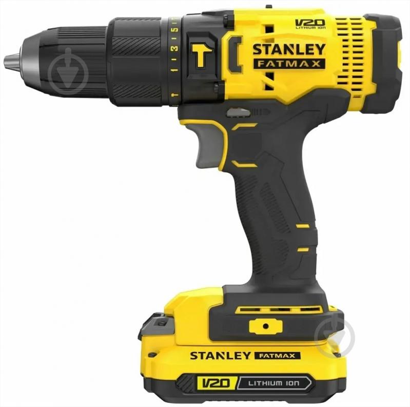 Шуруповерт ударний акумуляторний Stanley FatMax SCD711C2K - фото 2