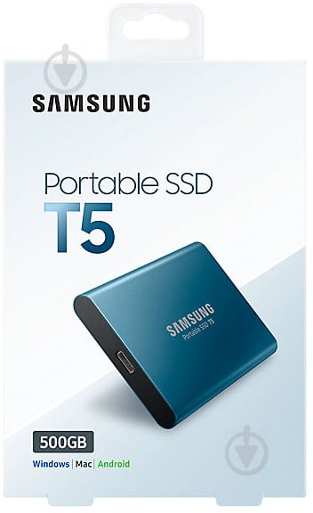 SSD-накопичувач Samsung T5 500GB Portable TLC (MU-PA500B/WW) - фото 9