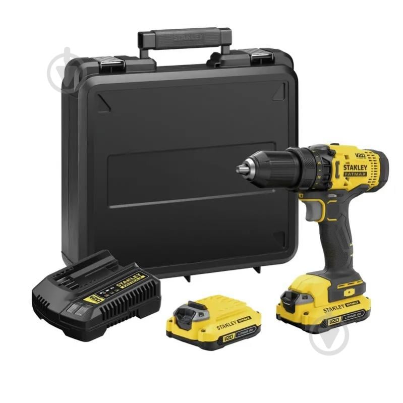 Шуруповерт акумуляторний Stanley FatMax SCD700C2K - фото 3