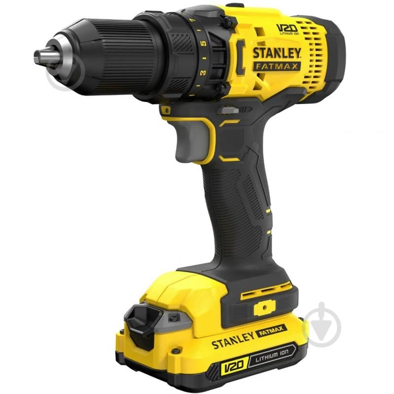 Шуруповерт акумуляторний Stanley FatMax SCD700C2K - фото 1