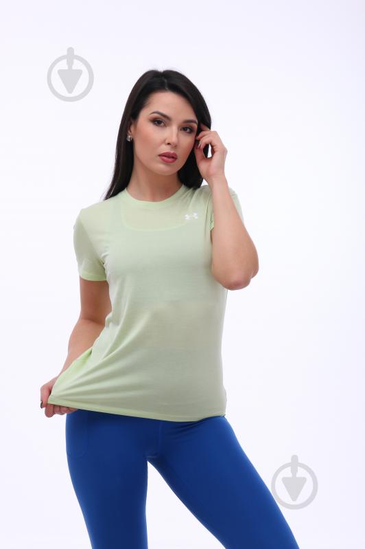 Футболка Under Armour TECH SSC- TWIST 1384230-383 р.M зелений - фото 3