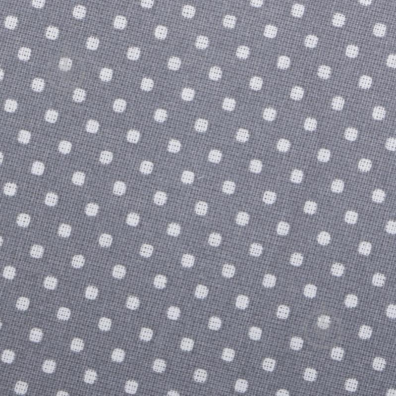 Простынь Basic клетка 160x220 см серый La Nuit - фото 2