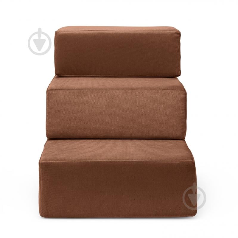 Сходинки м'які PETBED 66х42 см h-45 см велюр коричневий - фото 5 Сходинки м'які PETBED 66х42 см h-45 см велюр коричневий - фото 5