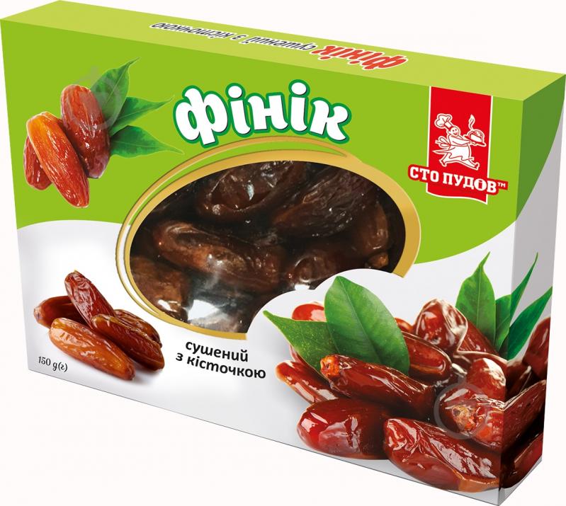 Финики Премиум 150 г Сто пудов - фото 1