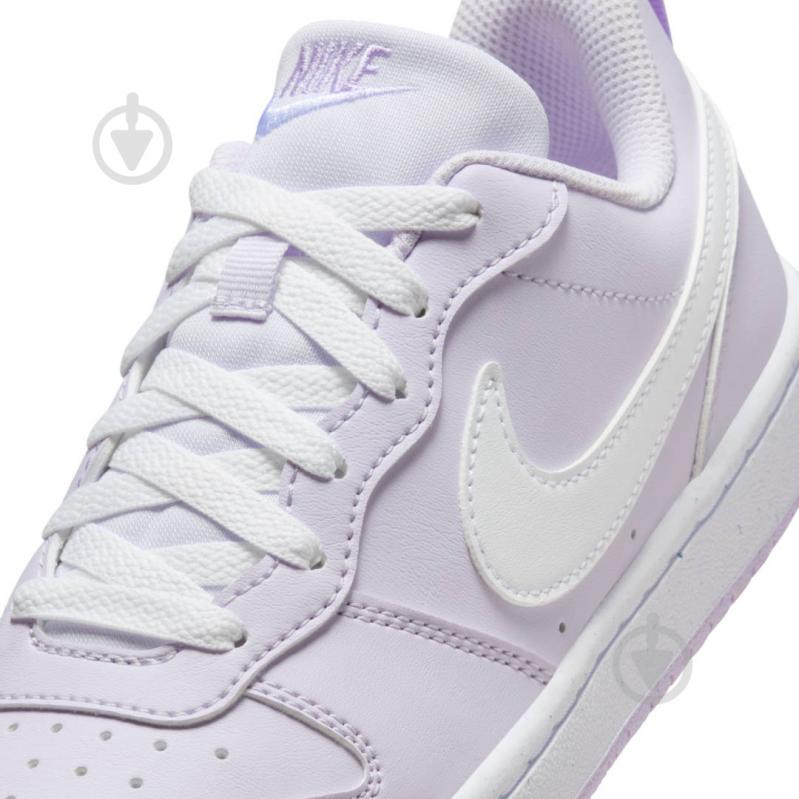 Кроссовки детские демисезонные Nike COURT BOROUGH LOW RECRAFT DV5456-500 р.40 - фото 7