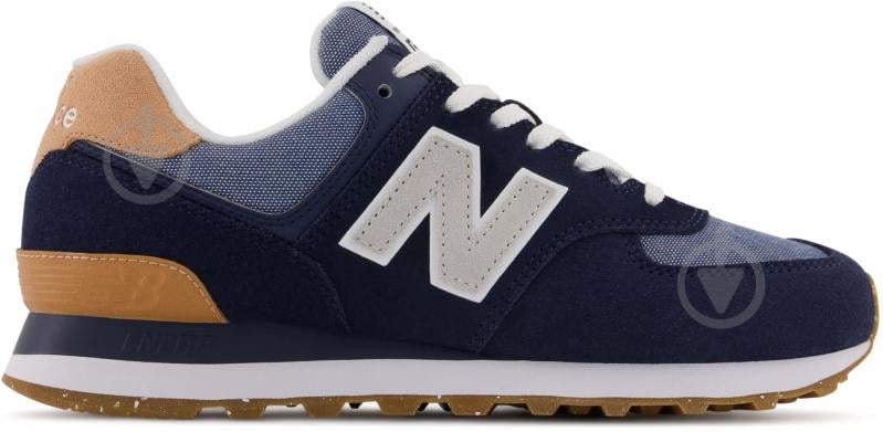 Кросівки жіночі демісезонні New Balance TEXTILE WL574RG2 р.38,5 темно-сині - фото 1