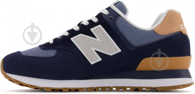 Кросівки жіночі демісезонні New Balance TEXTILE WL574RG2 р.38,5 темно-сині - фото 2