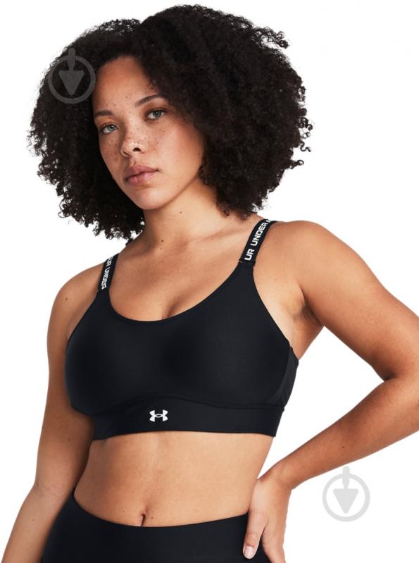 Бра Under Armour UA INFINITY MID 2.0 BRA 1384123-001 р.L-A/C черный - фото 4