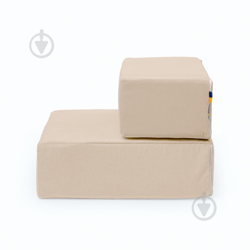 Ступени мягкие PETBED 44х42 см h-30 см велюр бежевый - фото 5 Ступени мягкие PETBED 44х42 см h-30 см велюр бежевый - фото 5