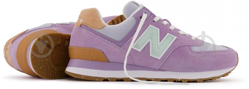 Кроссовки женские демисезонные New Balance WL574RA2 р.38,5 фиолетовые - фото 5