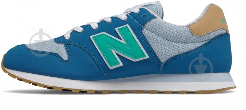 Кроссовки мужские демисезонные New Balance GM500MR1 р.44,5 сине-зеленые - фото 2